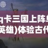 (q卡三国上阵单英雄)体验古代战争策略，Q卡三国手机版打造你的专属武将阵容