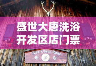 盛世大唐洗浴开发区店门票：带您走进唐朝，体验皇家洗浴文化的独特魅力和奇妙之旅