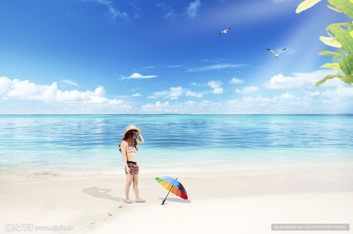 夏日阳光下的甜美回忆:沙滩、冰淇淋和欢笑 夏日阳光下的甜美回忆:沙滩、冰淇淋和欢笑